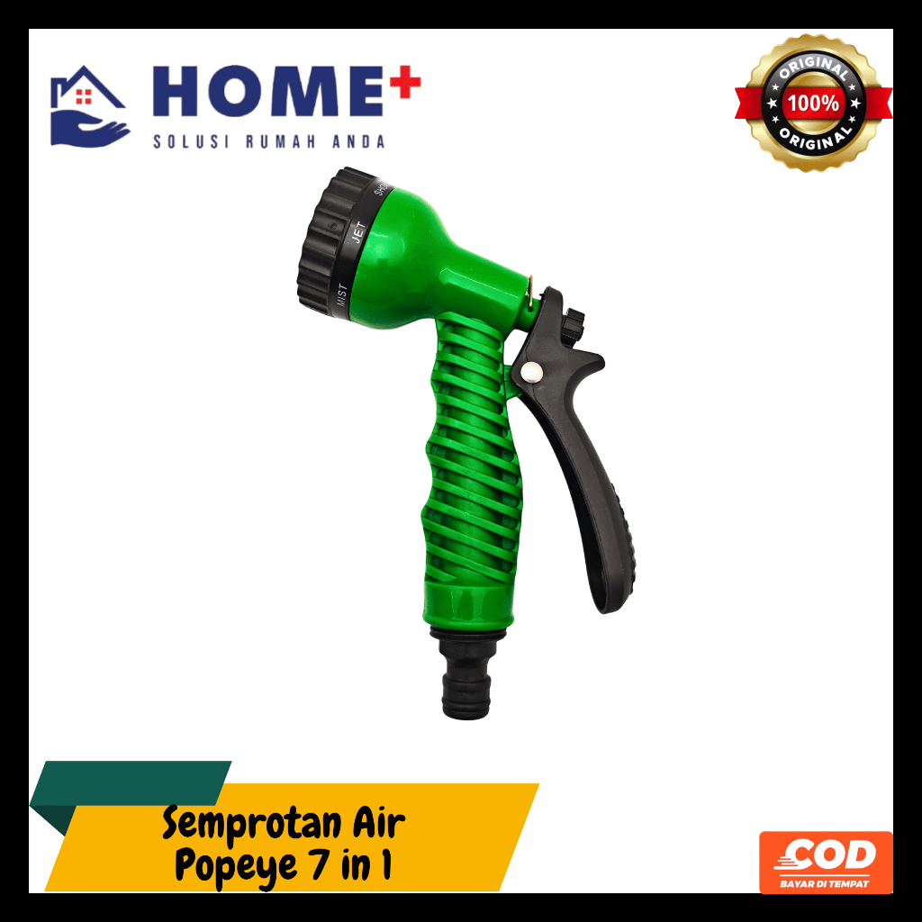 Semprotan Air / Hose Nozzle PVC 7 Posisi Popeye