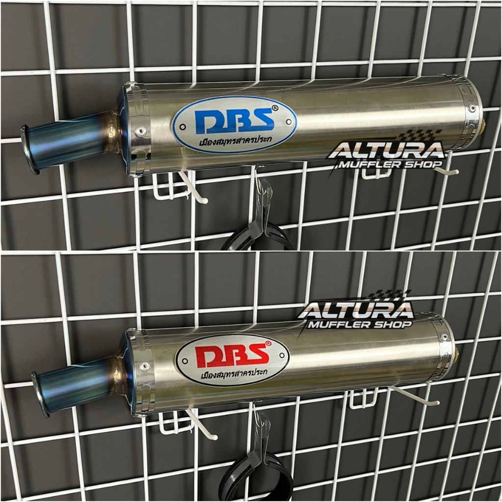 Silencer DBS Ninja R RR SS RX King RXZ Satria F1ZR Titan Blue Silincer Knalpot Motor 2 Tak Stainless