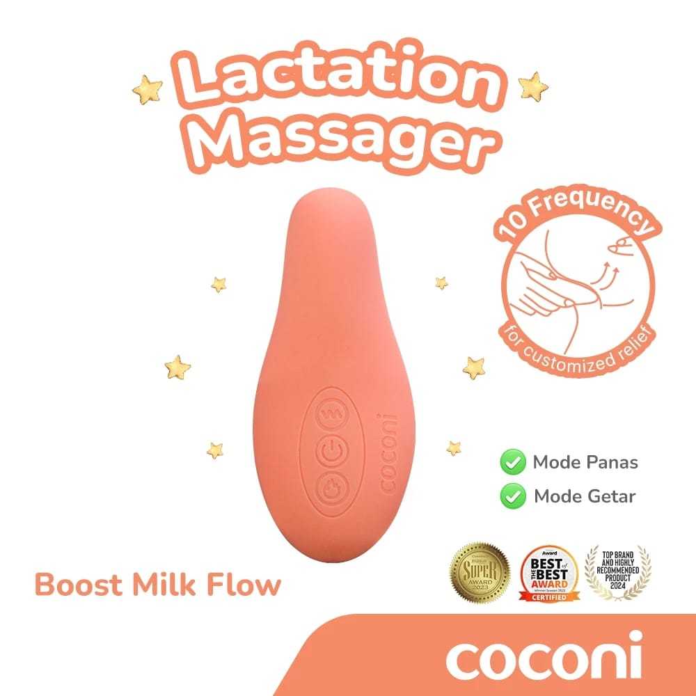 COCONI WARMING LACTATION MASSAGER | ALAT PIJAT LAKTASI