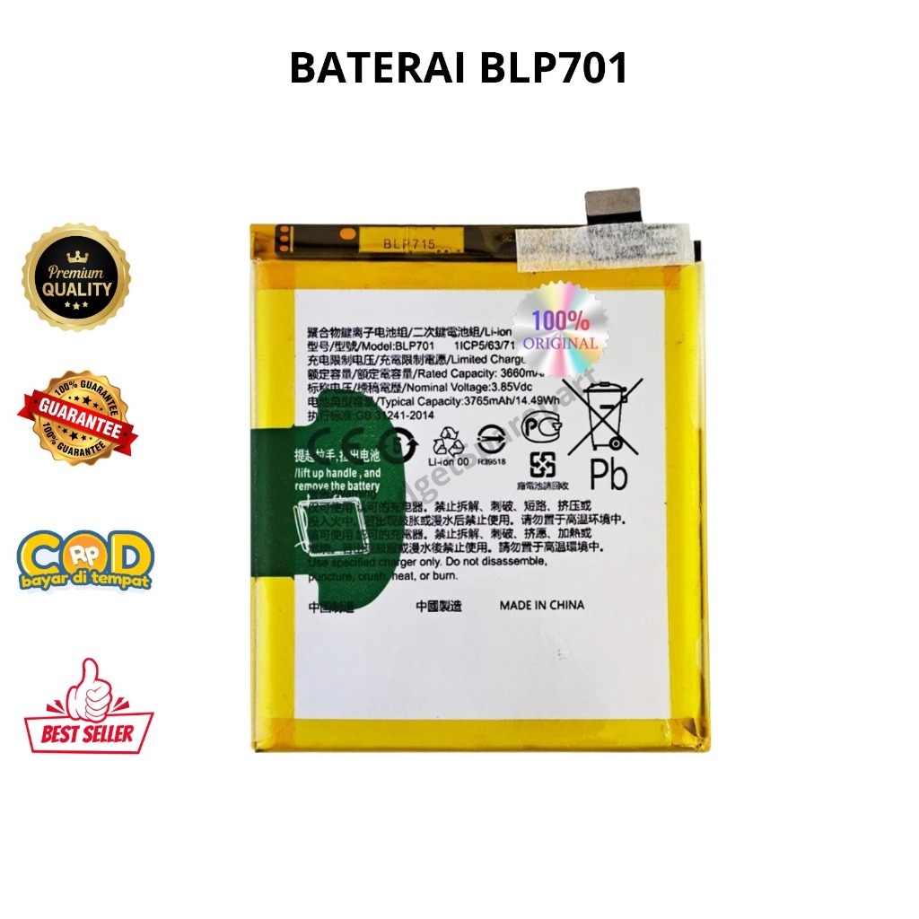 BATERAI 0PPO RENO LIFE BLP701