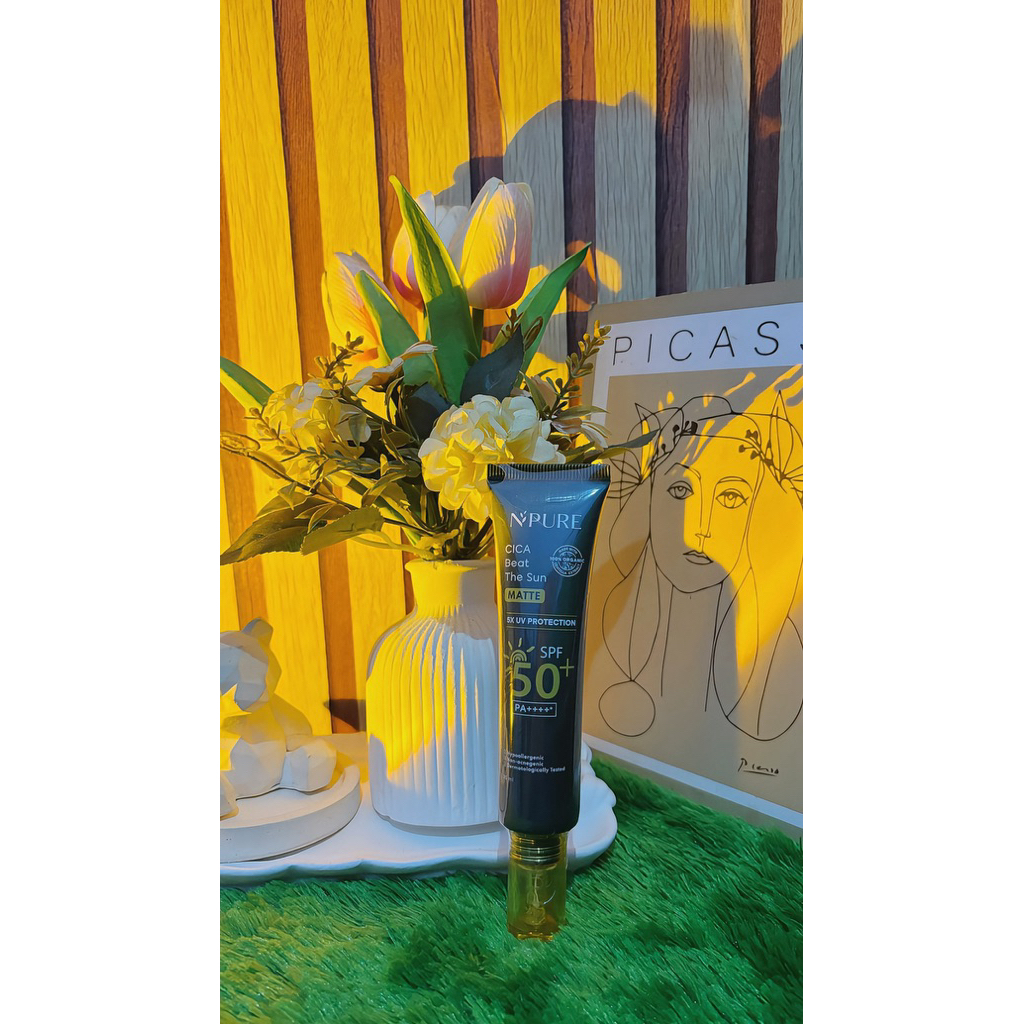 [ NW ] NPURE - SUNSCREEN CICA BEAT THE SUN GLOW SUNSCREEN