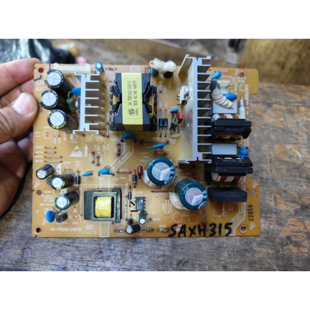 PSU DVD home theater panasonic SA XH315