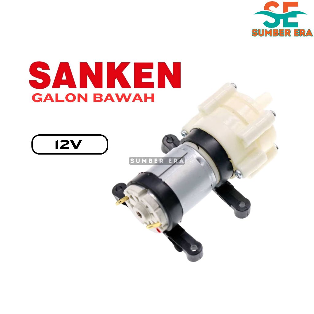 Dinamo Pompa Dispenser Sanken Galon Bawah 12V / Pompa Galon Elektrik