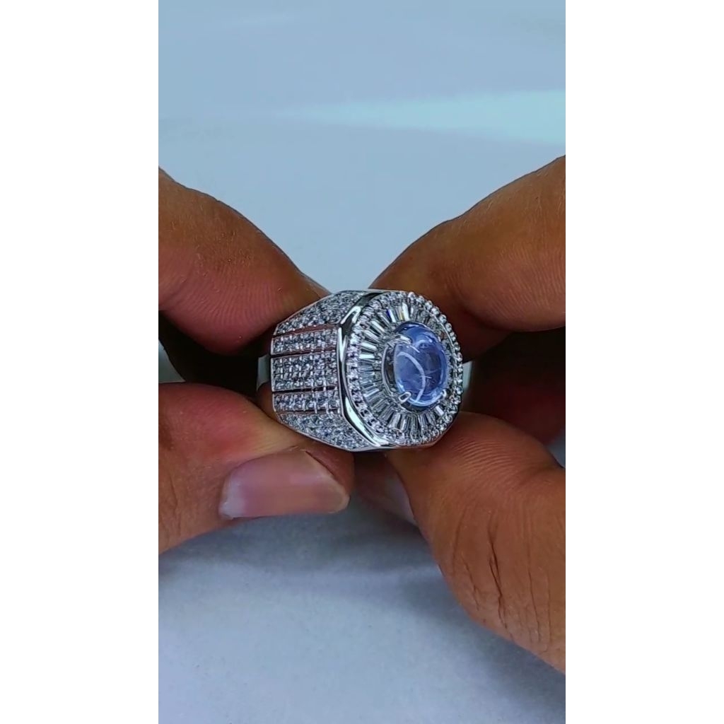 natural blue sapphire