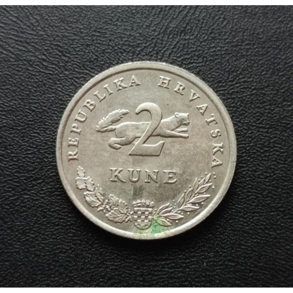 Koin 2 Kune Coin Kroasia Asing Kuno Jadul Asing Luar Negeri Mancanegara