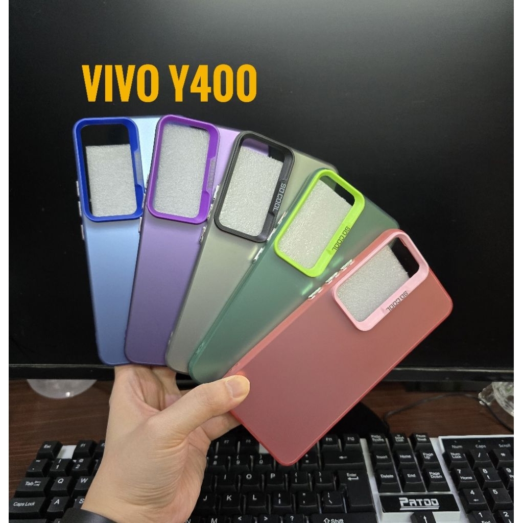 SOFTCASE IMD MATTE HYBRID VIVO Y400 / CASING VIVO Y400