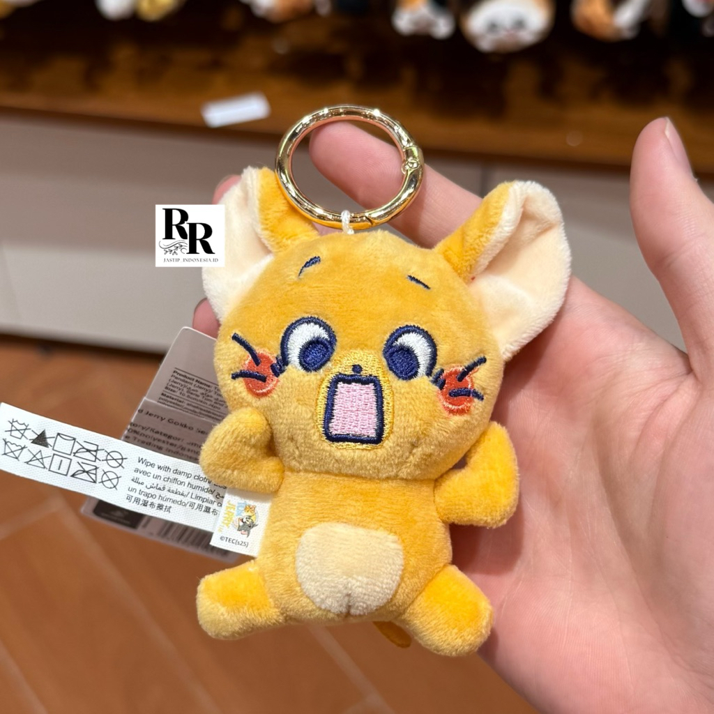 Miniso x Tom and Jerry - Ganci / Pendant / Tom and Jerry Gokko Series Vibration Plush Pendant (Jerry