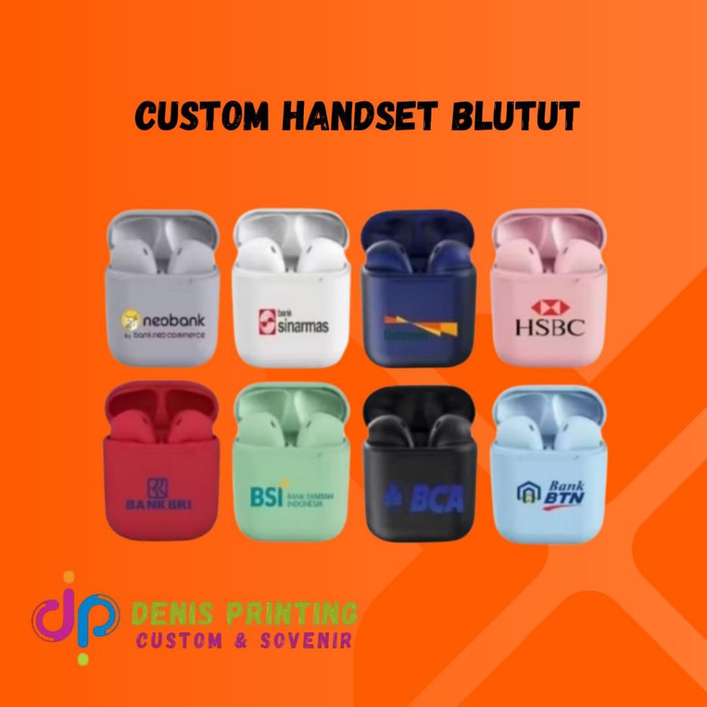 Headset Bluetooth custom / Headset TWS Bluetooth / TWS Bluetooth