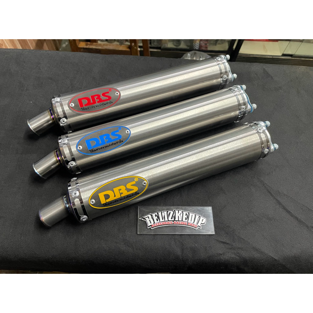 DBS SLINCER SILINCER KNALPOT 2TAK DBS TITANIUM ORIGINAL DBS DANGBANGSAI THAILAND