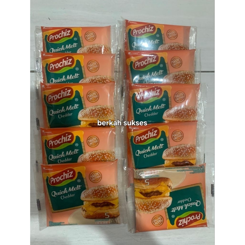 Prochiz keju quick melt 5 Lembar
