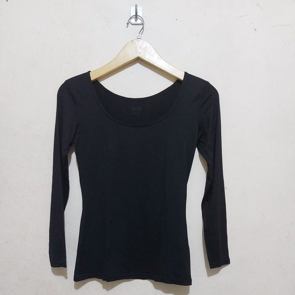 Tshirt Heattech regular scoop neck UNI*S
