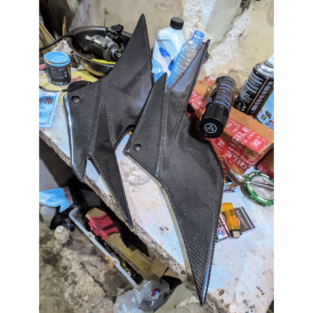 cover aki  ninja 250r karbu