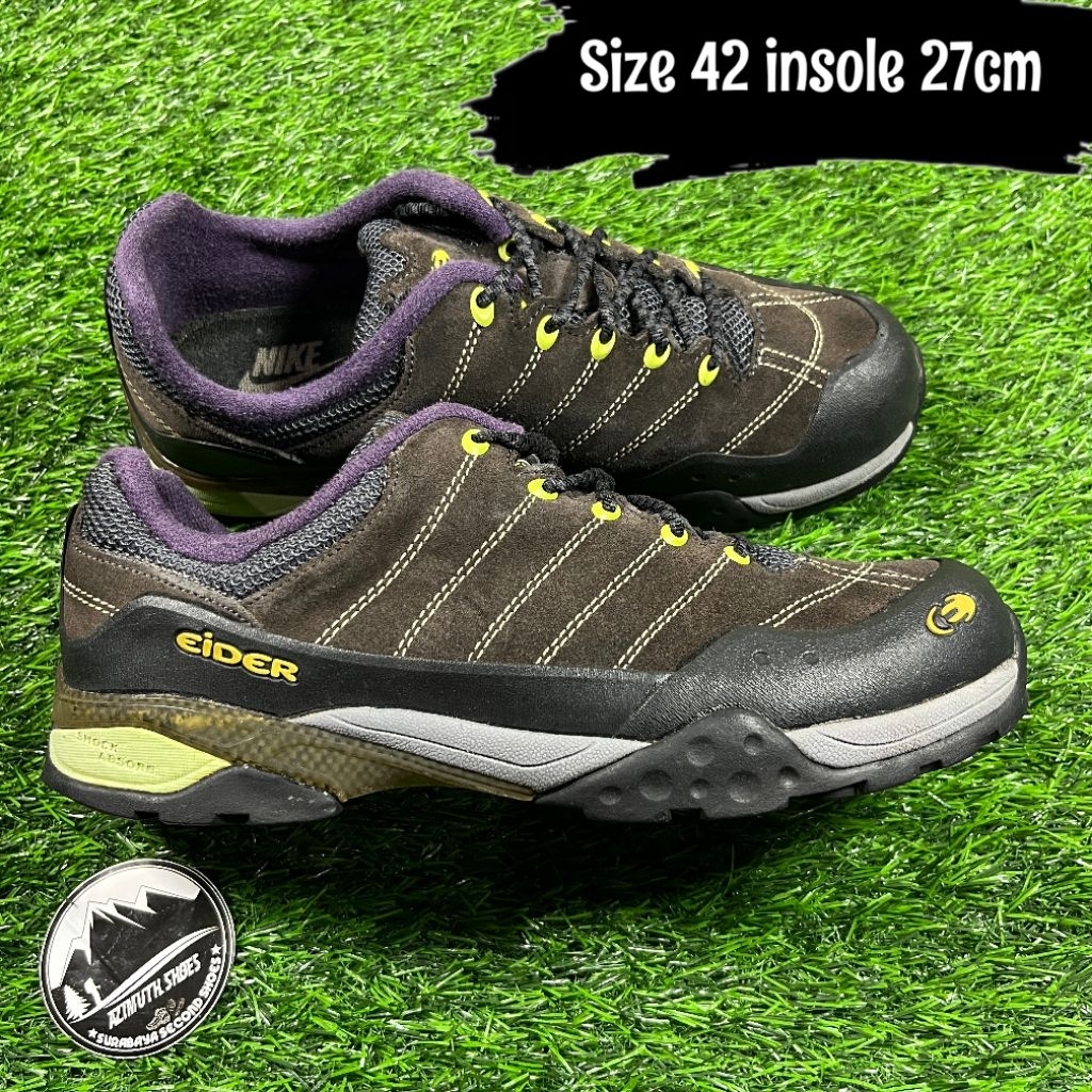 Sepatu Outdoor Gunung Hiking Eider Size 42