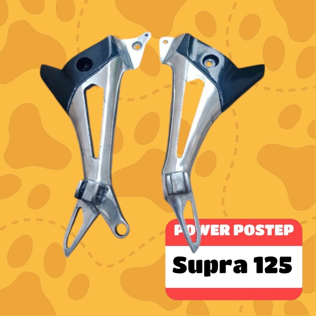 POWER FUSTEP POSTEP SUPRA X 125 PIJAKAN KAKI REVO LAMA SUPRA 125