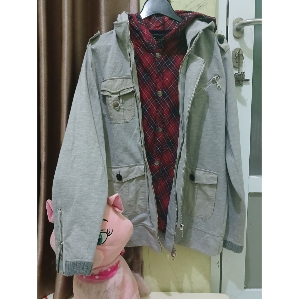 Punk Grunge Hoodie Ceronias Like New