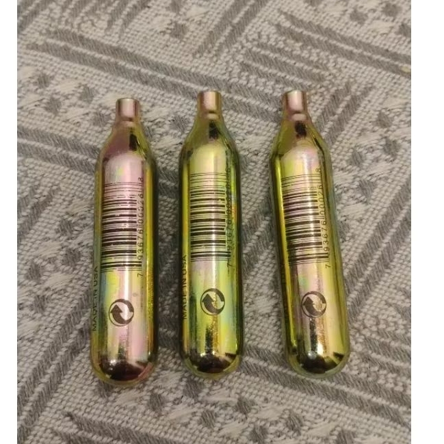 Gas Co2 12G/12GRAM POMPA ALAT OLAHRAGA TAHAN LAMA, Sepeda, Aquascape, Minuman Soda, Toilet Sumbat