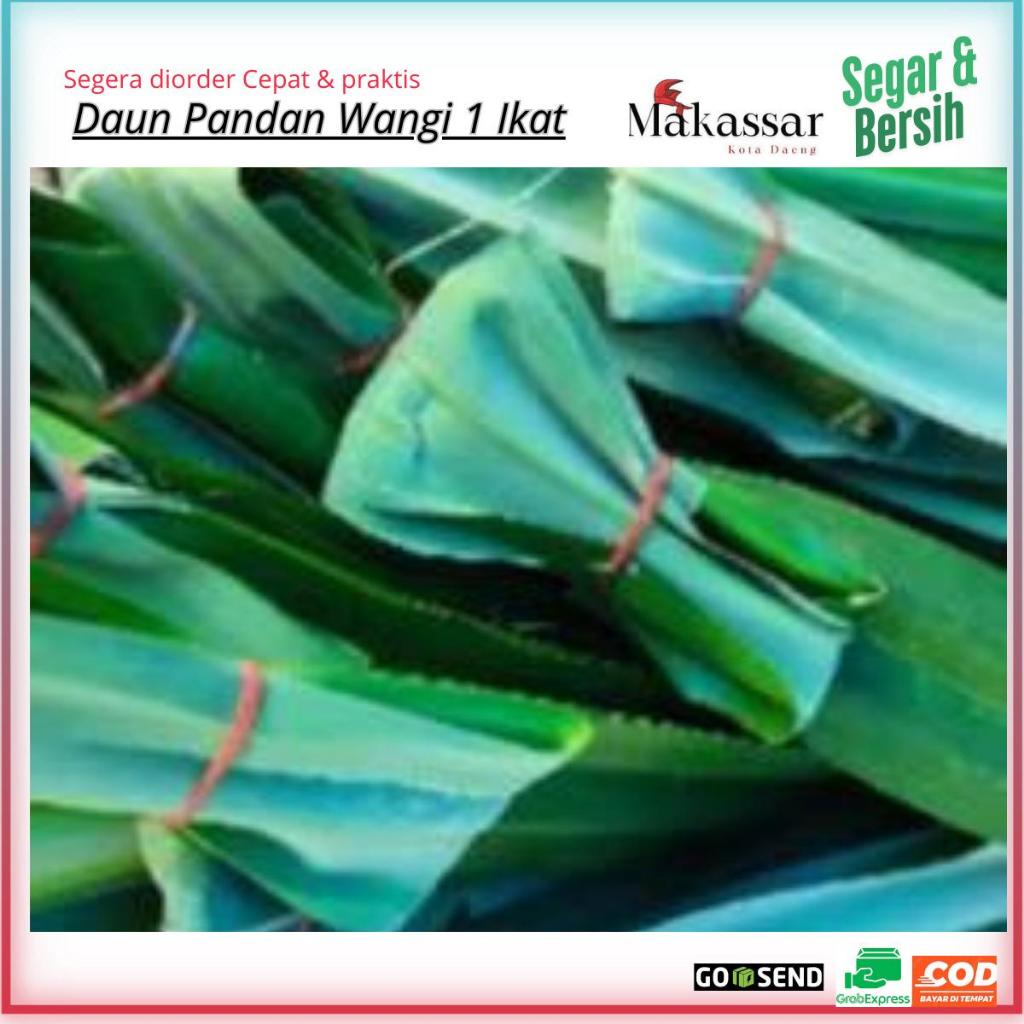 Daun Pandan Segar perikat–Wangi Alami untuk Masakan &Minuman Daun Pandan Fresh Makassar 1 Ikat-Aroma