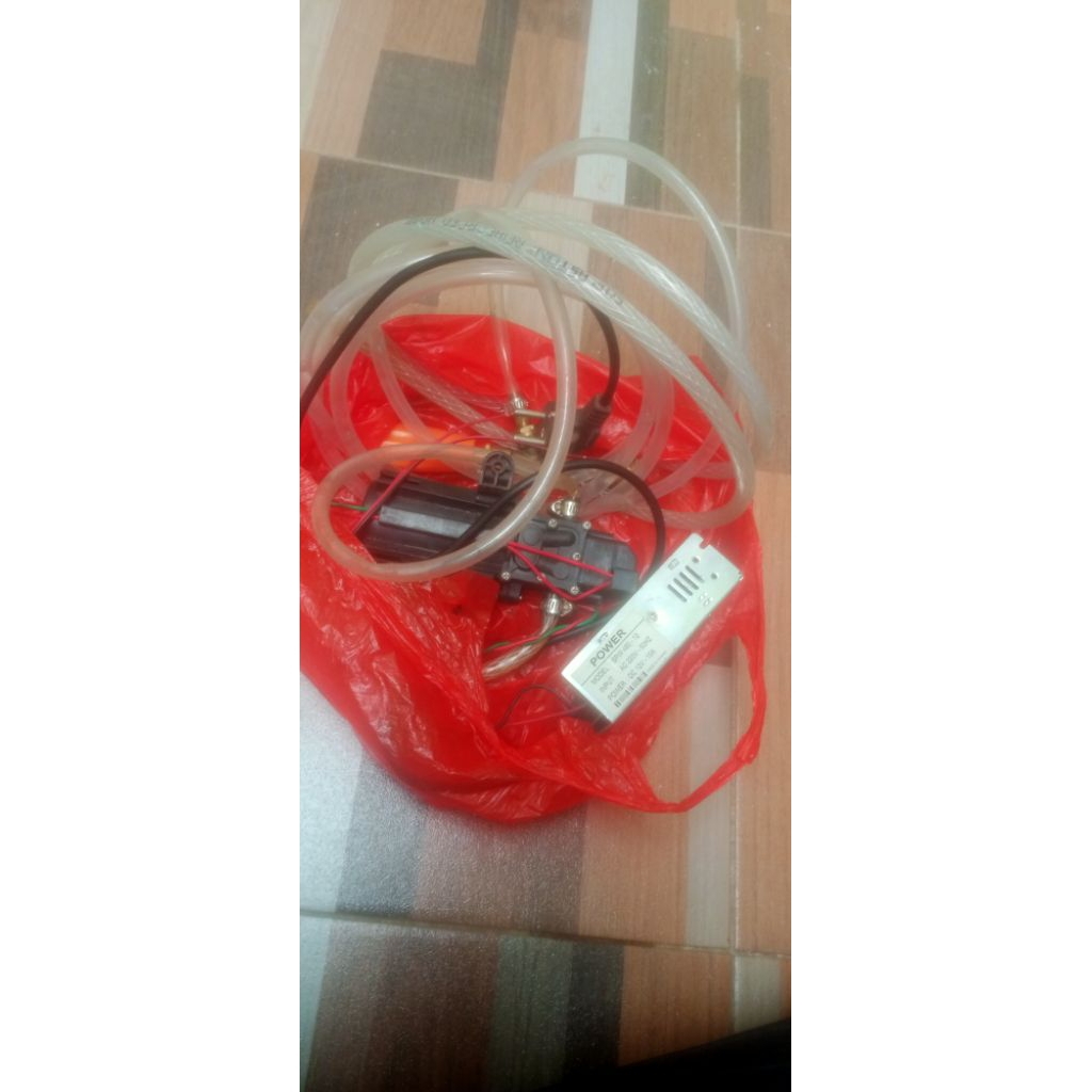 mesin steam mini motor daya 12V