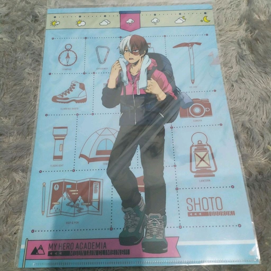 Sol International A4 Clear File Todoroki Shoto Boku no Hero Academia