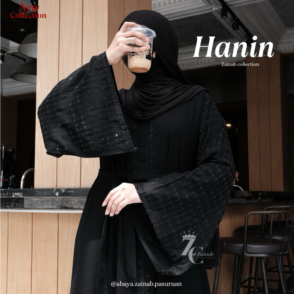 SOFT LAUNCING 12.12 { HANIM ABAYA } by zainab collection