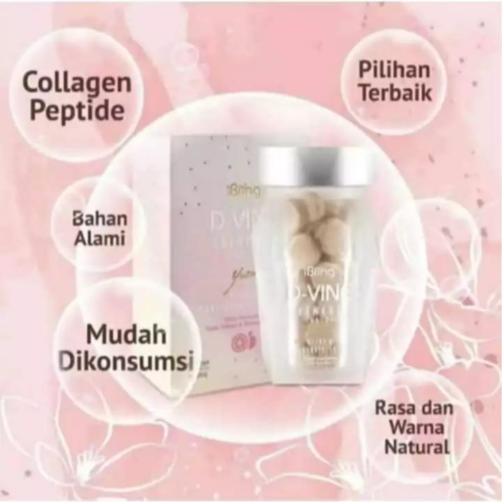 DVINE COLLAGEN OBAT PEMUTIH KULIT GLOWING CEPAT DAN EFEKTIF