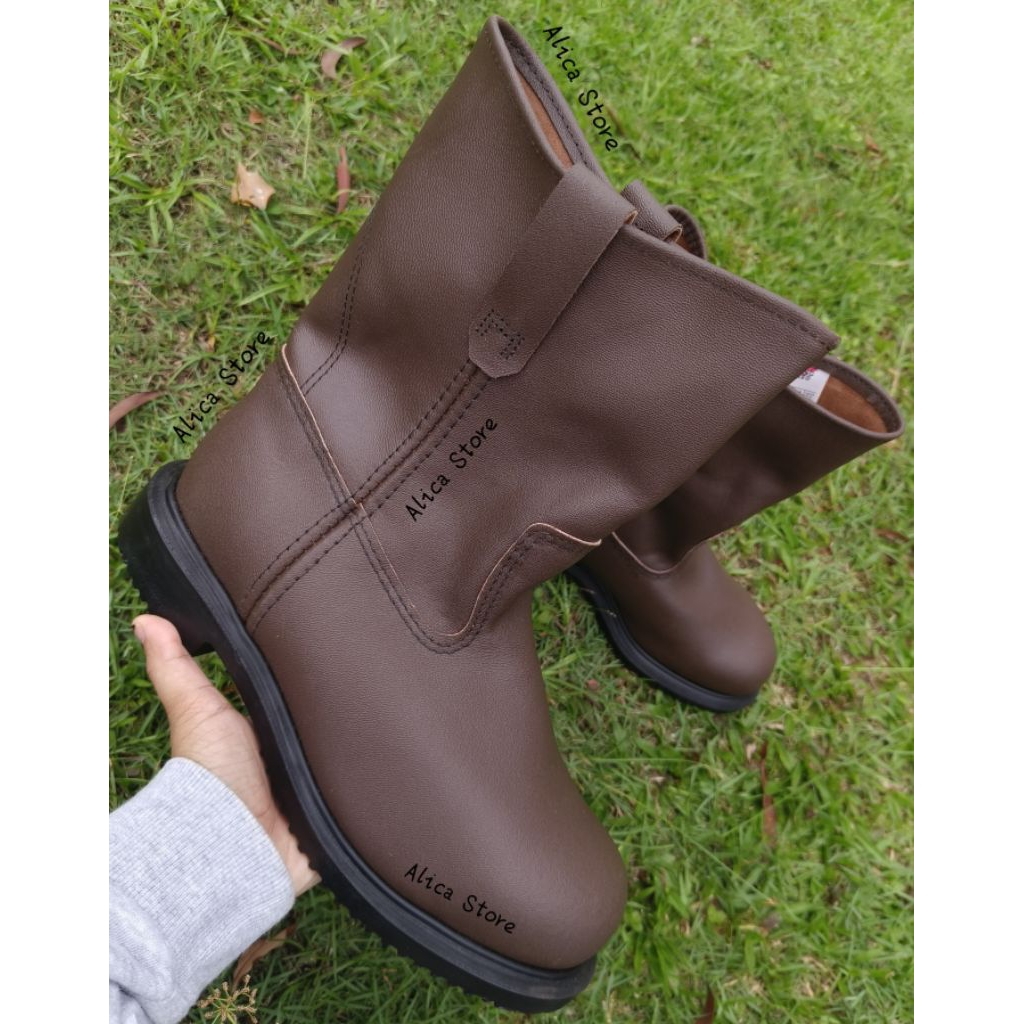 Red Wing Safety Shoes "8264" Size 42 (Baru, No Box) Bonus Oil dan Kacamata Safety