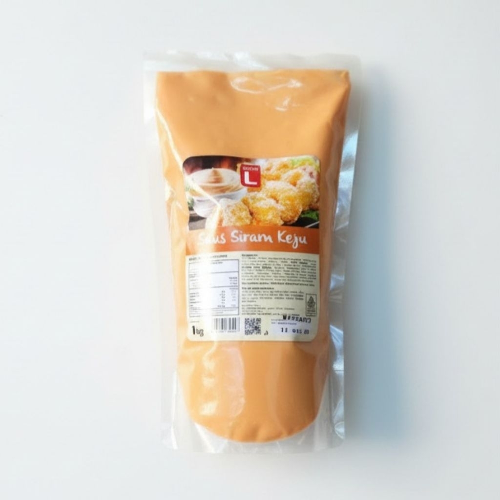 Choice L Saus Siram Keju 1kg Saus Keju Kental Untuk Makanan & Camilan