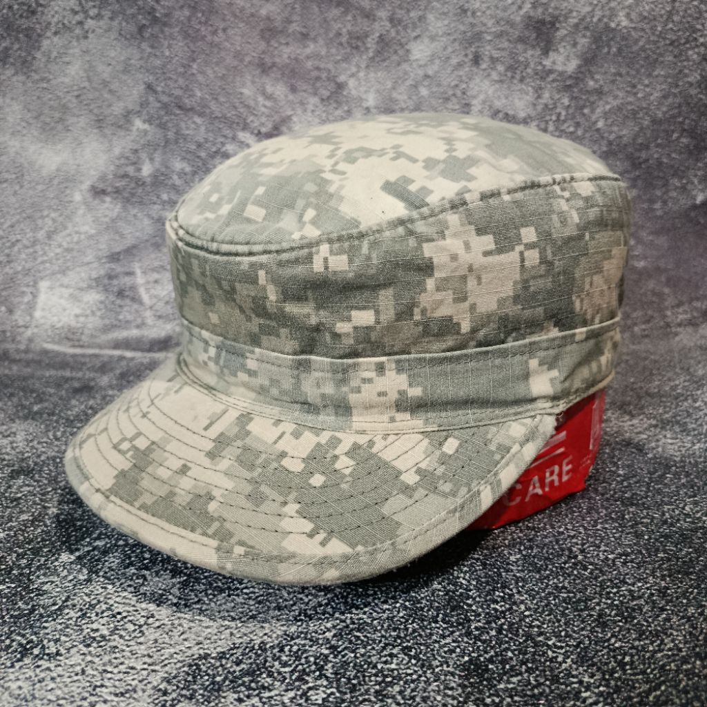 Digidegu Topi Komando / Patrol Cap US Army Millitary Digital Camo Size 57-58cm
