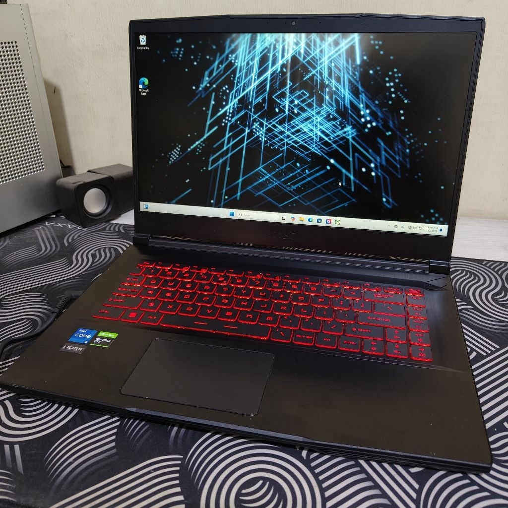 Msi GF63 Thin intel i5-11400H GTX1650 laptop gaming