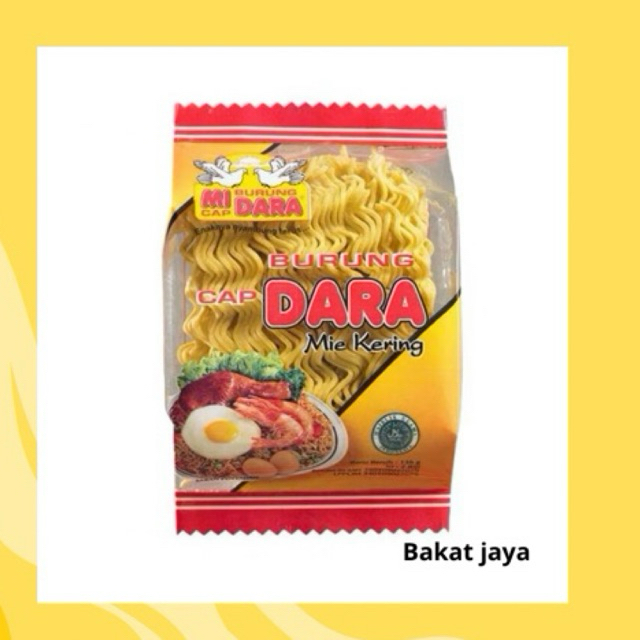 Mie Burung Dara kriting