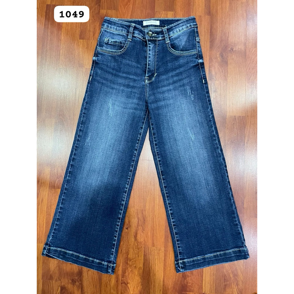 KULOT STRETCH CAKAR JEANSLINE-Celana Kulot Stretch 7/9 Jeansline Jeans