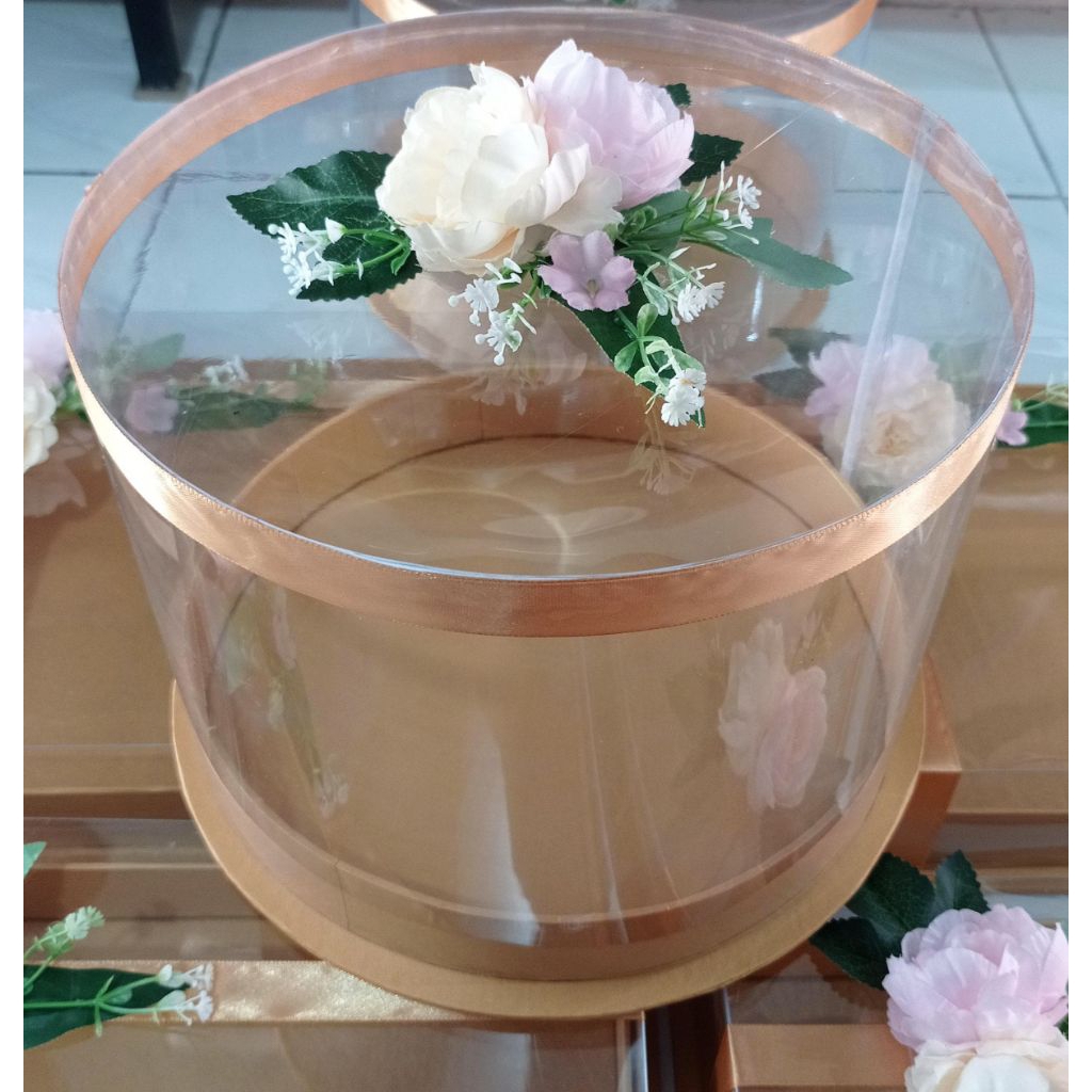 BOX HANTARAN TABUNG / BOX KUE TABUNG