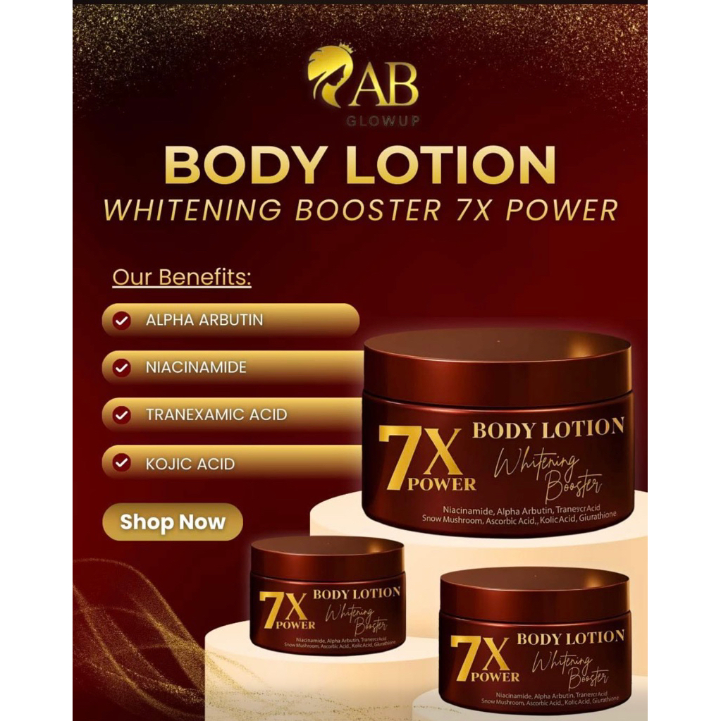 BODY LOTION WHITENING BOOSTER AB GLOW UP
