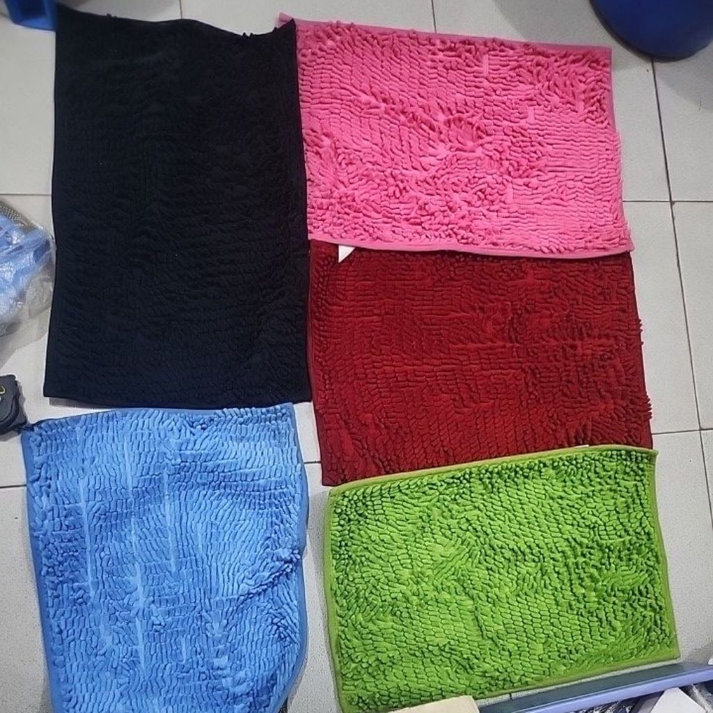 keset cendol door mat micro fiber 56x36cm jason alas kaki lap kaki