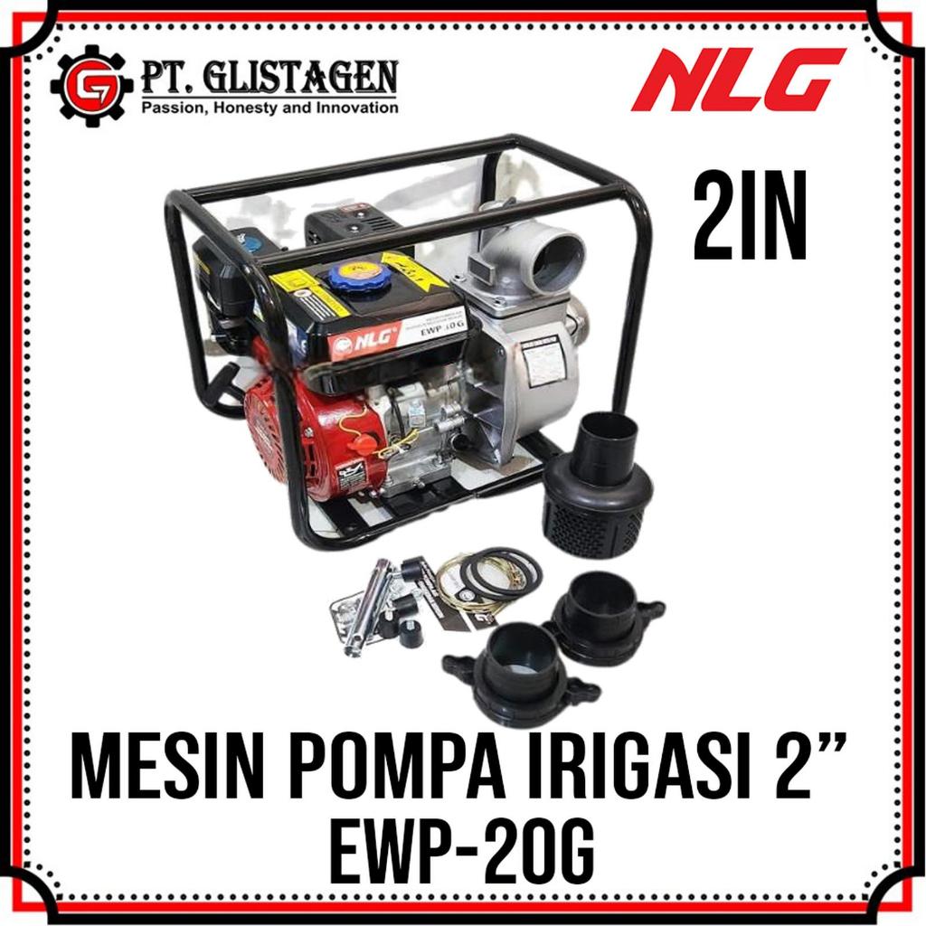 NLG EWP-20G Mesin Pompa Air Irigasi Sawah Alkon 2" Inch Water Pump NLG EWP 20