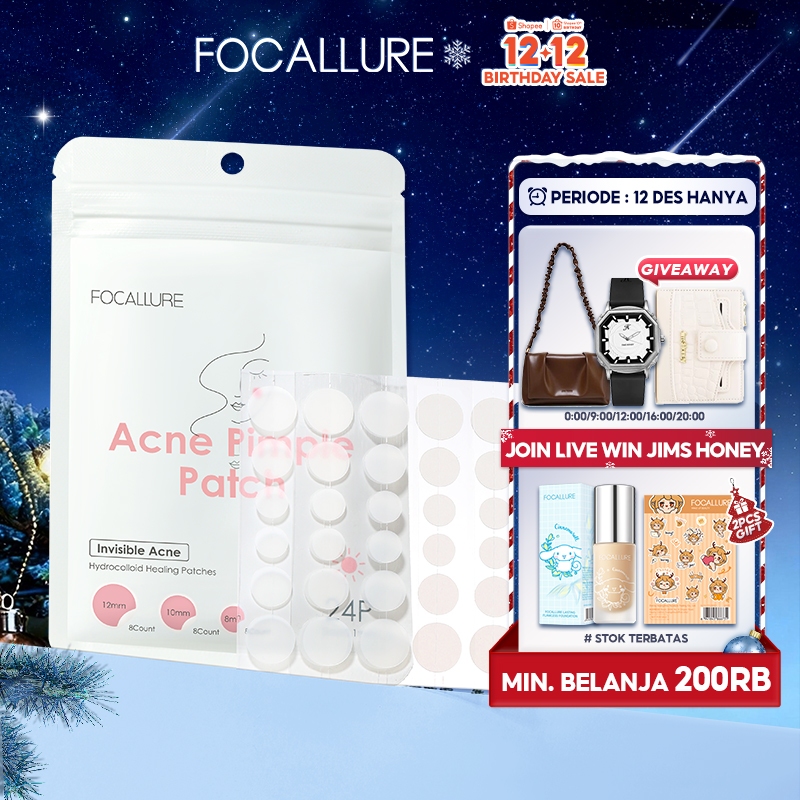 FOCALLURE Spot Patch Acne Treatment Day/Night
