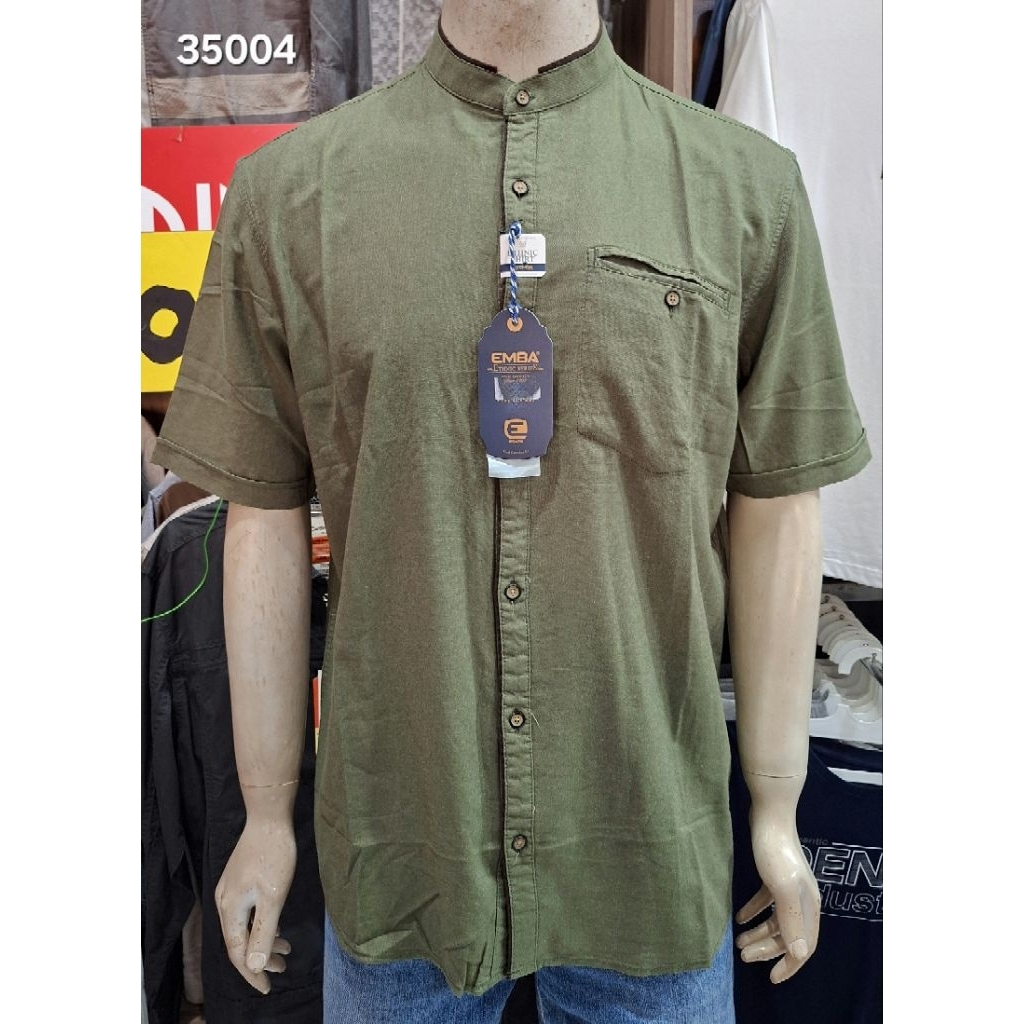 ATASAN KOKO EMBA LENGAN PENDEK TERBARU