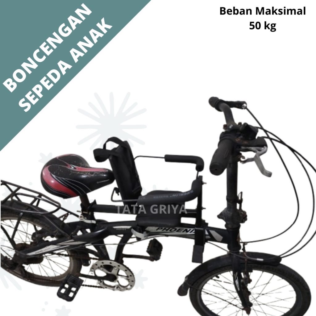 kursi boncengan sepeda anak lipat anak mtb Phoenix sayur goncangan sepeda sepedah