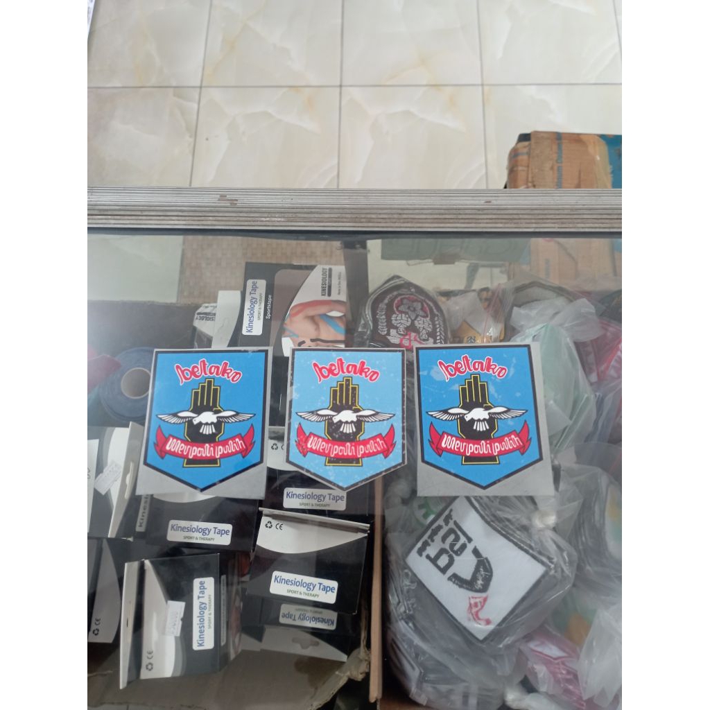 LOGO MERPATI PUTIH BET DTF SABLON PRES