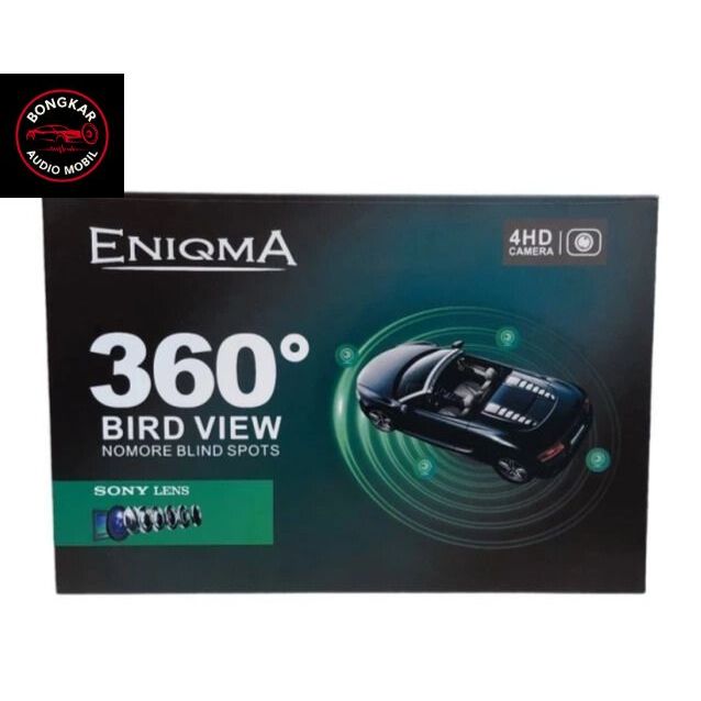 ENIGMA KAMERA PARKIR 360 T7 3D ENIGMA 4 HD DENGAN LENSA SONY SUPER NIGHT VISION - 360