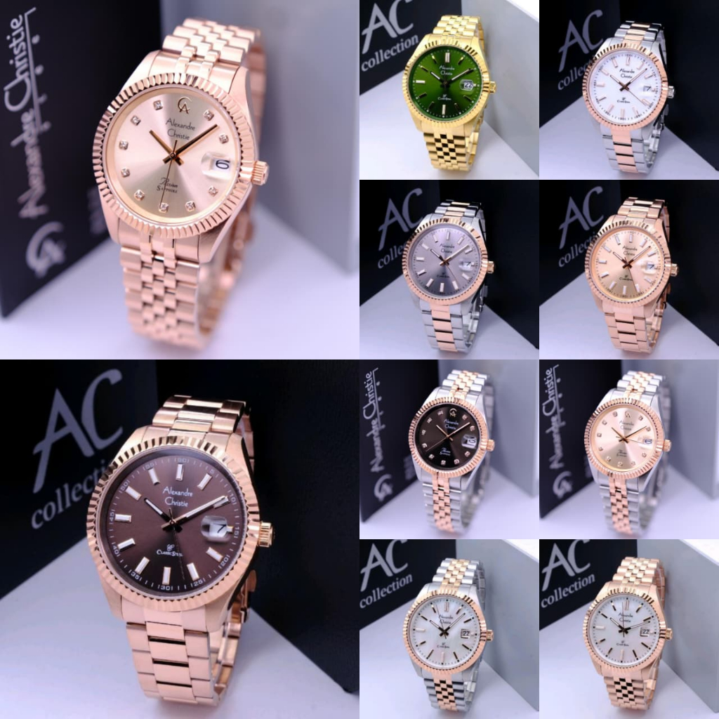 JAM TANGAN PRIA ALEXANDRE CHRISTIE AC 5013 AC5013 / AC 5002 AC5002  / AC 5007 AC5007 SAPPHIRE ORIGIN