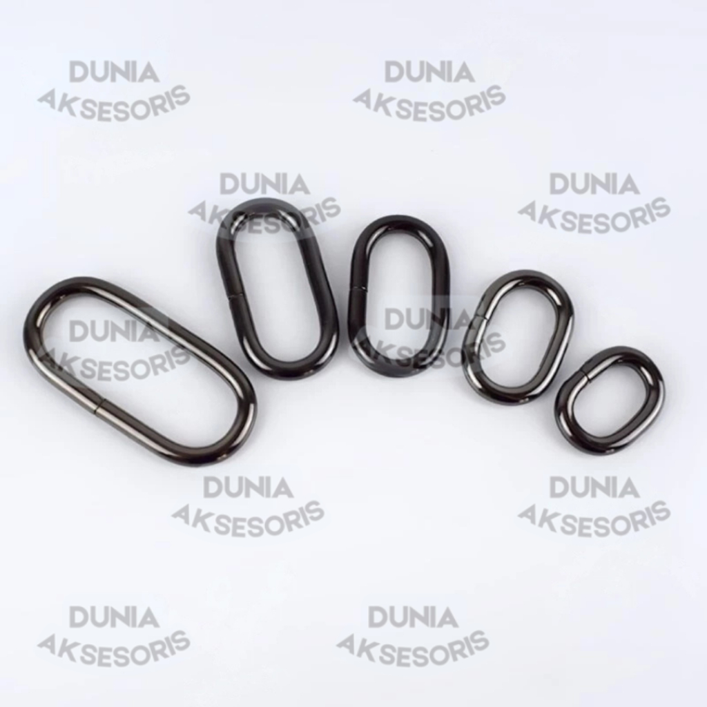 Aksesoris Tas Ring Oval 3 cm (A) - Aksesoris Tas (IMPORT)
