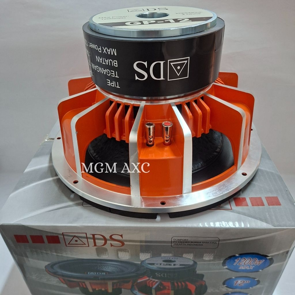 Subwoofer 12 Inch ADS GP 12 Triple Magnet Double Coil - Subwofer 3 Magnet 12"