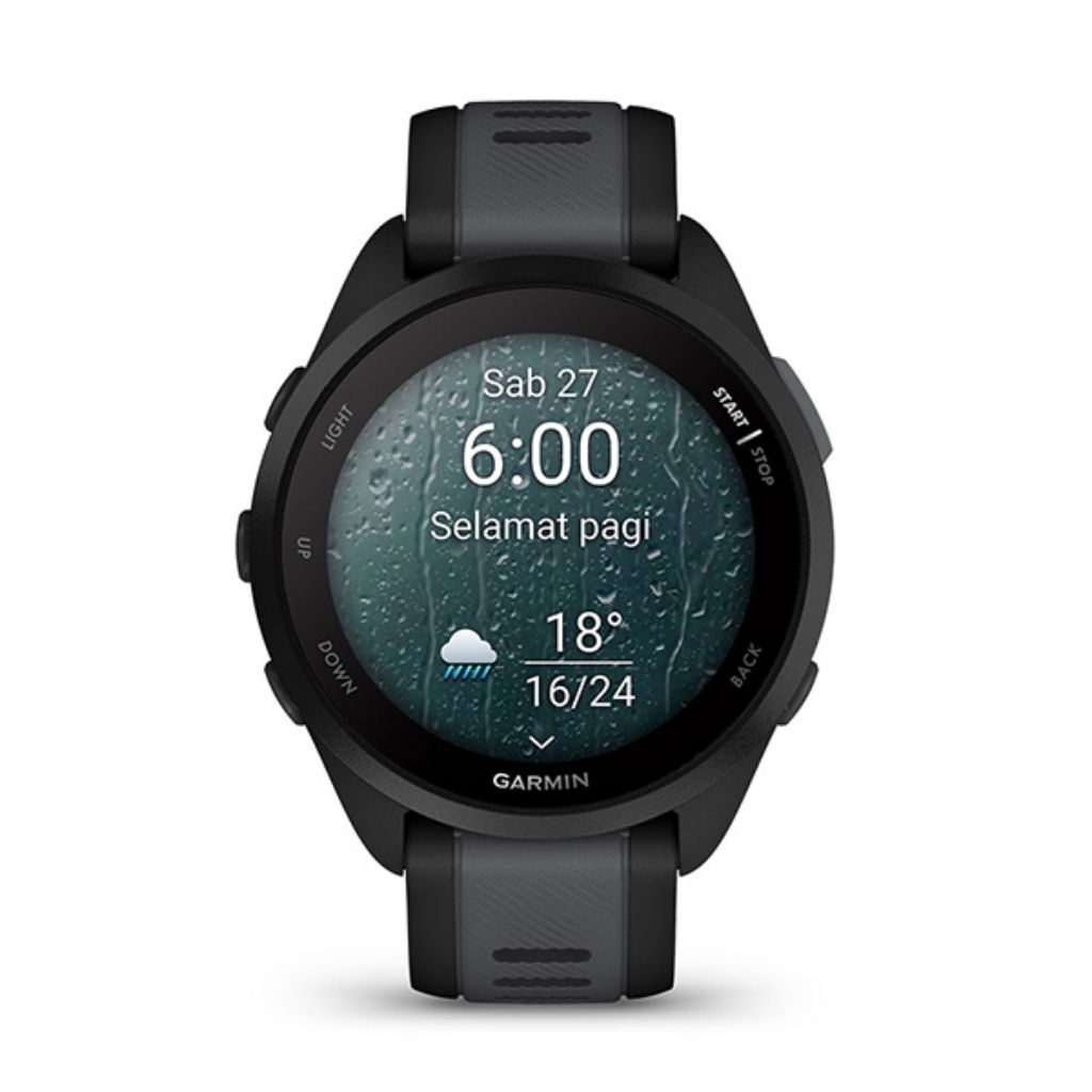 Promo Jam tangan Garmin forerunner 165 non music jam tangan garmin fr165 Black original garansi resm