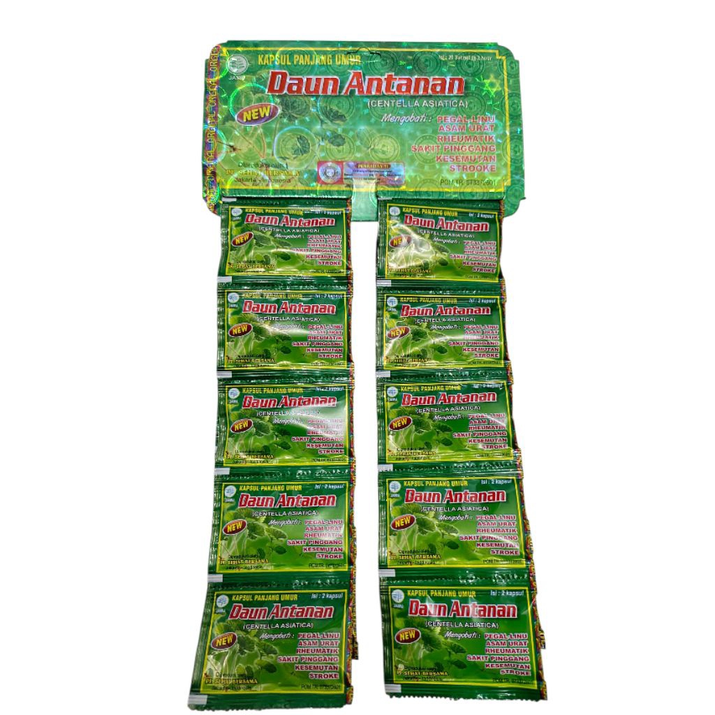 DAUN ANTANAN KAPSUL ORIGINAL 100% BERKHASIAT