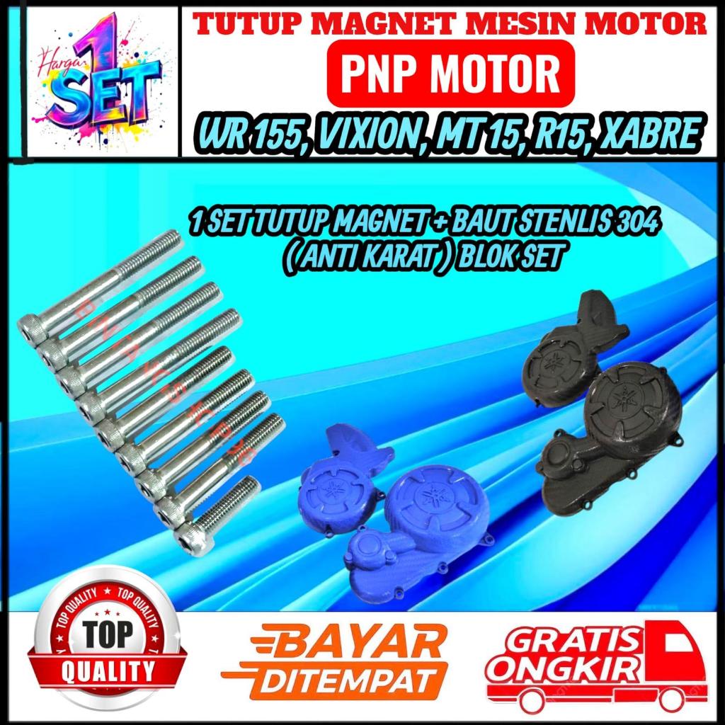 PELINDUNG COVER MESIN WR155/TUTUP MESIN WR 155/COVER ENGINE WR155 ENGINE GUARD COVER BLOK MESIN MAGN