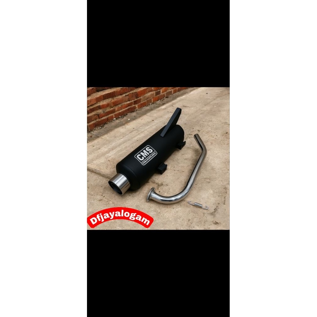 KNALPOT STANDAR RACING CMS NGEBAS ADEM BEAT PGM-FI BEAT KARBU