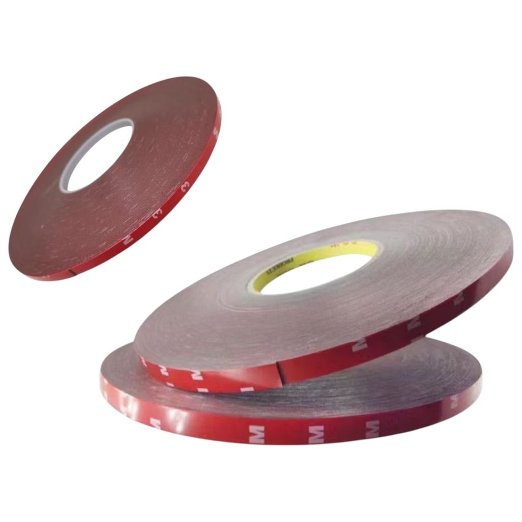 Double Tape Foam 8mm x 33 Meter / Lakban Dua Sisi Busa Perekat Kuat untuk Aksesoris Mobil & Rumah