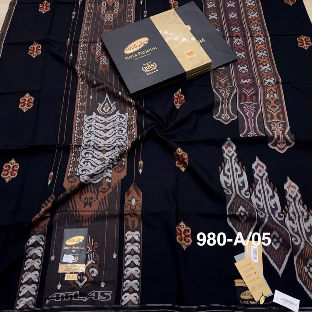 SARUNG ATLAS SUPER PREMIUM GOLD SUPER MEWAH // ATLAS JACQUARD SONGKET SUPER PREMIUM