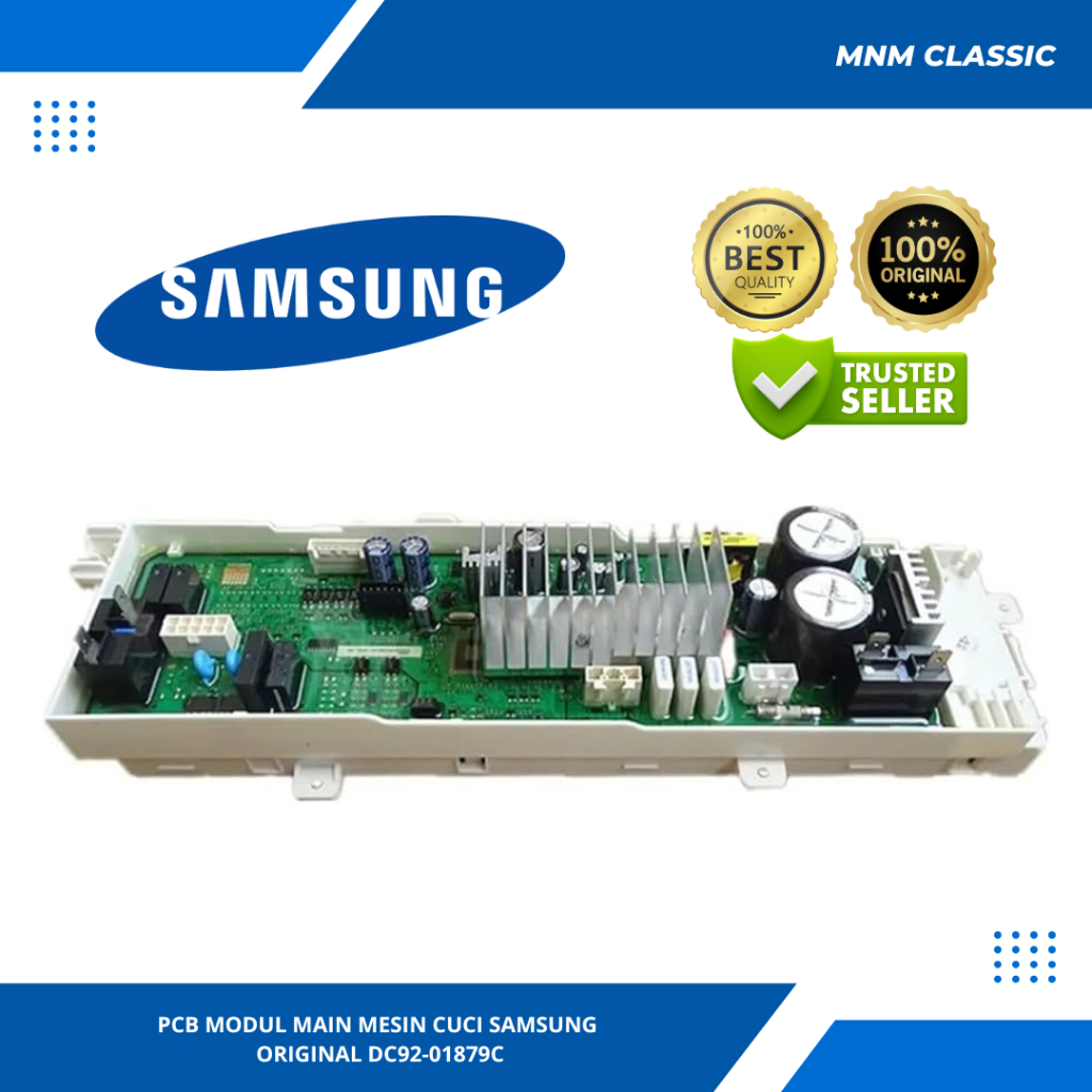 PCB MODUL MAIN MESIN CUCI SAMSUNG WW95K5410UW ORIGINAL DC92-01879C